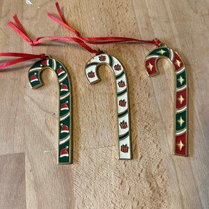 Wallace Silversmiths Candy Cane Bundle- 2007, 2008, 2009